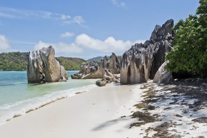 Framed Print : Anse Source dArgent Beach Print, La Digue, Seychelles Framed Print : Anse Source dArgent Beach Print, La Digue, Seychelles