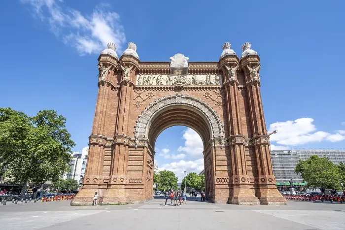 Framed Print : Arc de Triomf Print, Barcelona, Spain Framed Print : Arc de Triomf Print, Barcelona, Spain