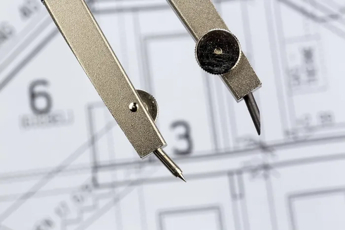 Framed Print : An Architect's Plan for a New Home Print Framed Print : An Architect's Plan for a New Home Print
