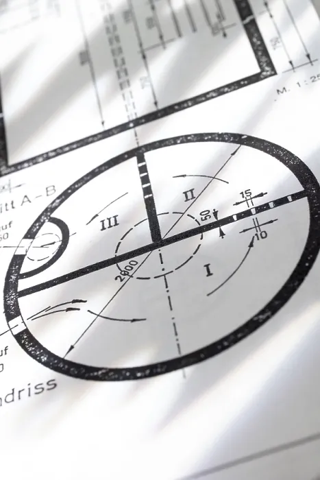 Framed Print : Architectural Plan Print from imageBROKER Framed Print : Architectural Plan Print from imageBROKER