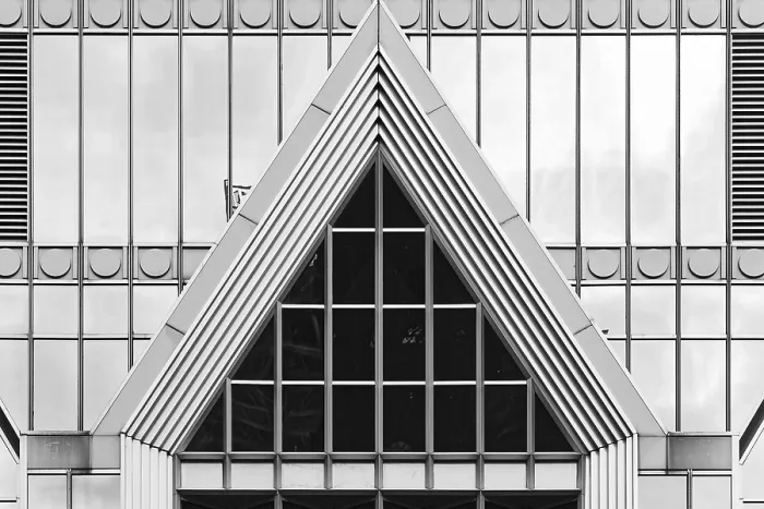 Framed Print : Montreal Architecture Black and White Print Framed Print : Montreal Architecture Black and White Print