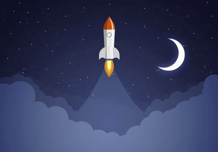 Framed Print : Art Launch Rocket with Sky Space Print Framed Print : Art Launch Rocket with Sky Space Print