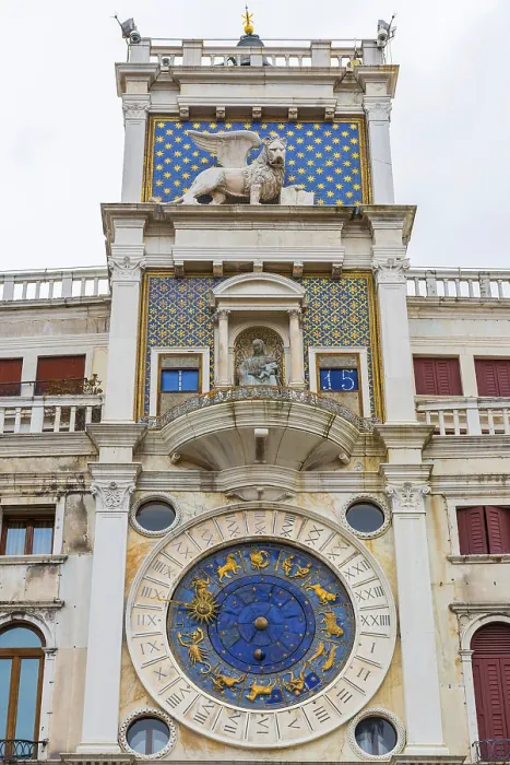 Framed Print : Venice Astronomical Clock Tower Print Framed Print : Venice Astronomical Clock Tower Print