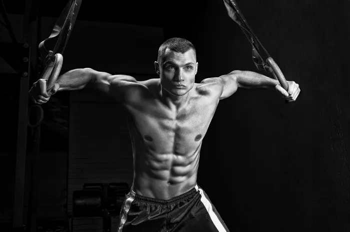 Framed Print : The Athlete Pulls Himself Up on the Gymnastic Rings Print Framed Print : The Athlete Pulls Himself Up on the Gymnastic Rings Print