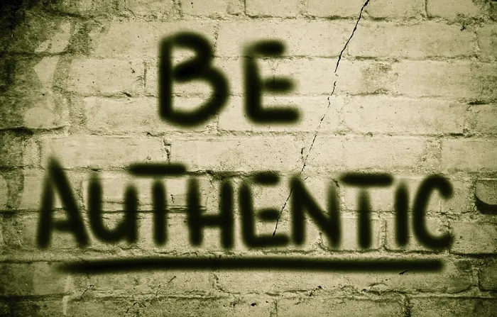 Framed Print : Be Authentic Print: Embracing Your True Self Framed Print : Be Authentic Print: Embracing Your True Self