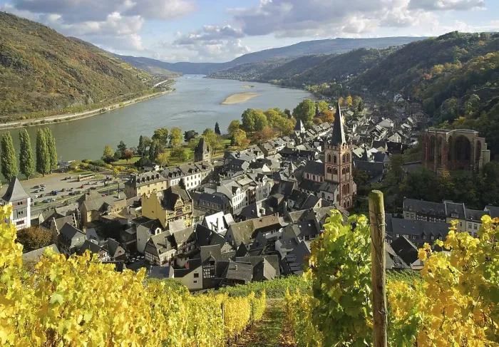 Framed Print : Bacharach 09 Print