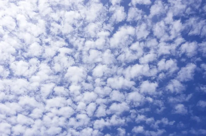 Framed Print : Fleecy Clouds Summer Sky Print Framed Print : Fleecy Clouds Summer Sky Print