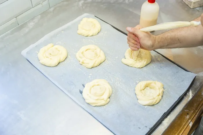 Framed Print : Artisan Baker Preparing Buns Print Framed Print : Artisan Baker Preparing Buns Print