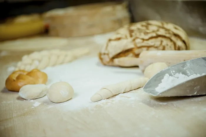 Framed Print : Bread Baking Print Framed Print : Bread Baking Print