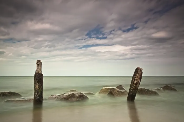 Framed Print : Baltic Coast Print Framed Print : Baltic Coast Print