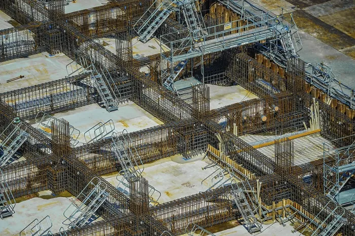 Framed Print : Basic Construction of Construction Sites Print, Ota Ward, Tokyo Framed Print : Basic Construction of Construction Sites Print, Ota Ward, Tokyo