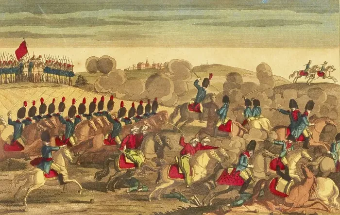 Framed Print : Print of the Battle of Austerlitz Framed Print : Print of the Battle of Austerlitz