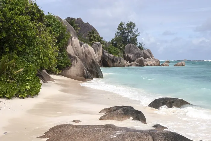 Framed Print : Anse Source d'Argent Print, La Digue Island, Seychelles Framed Print : Anse Source d'Argent Print, La Digue Island, Seychelles