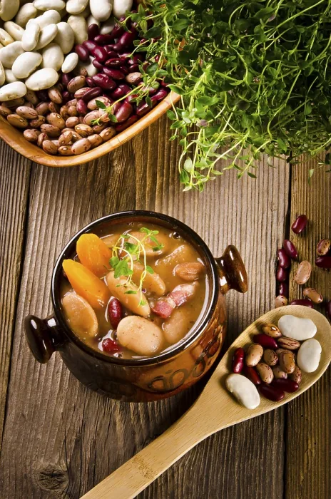 Framed Print : Bean Soup Print from ImageBROKER Framed Print : Bean Soup Print from ImageBROKER