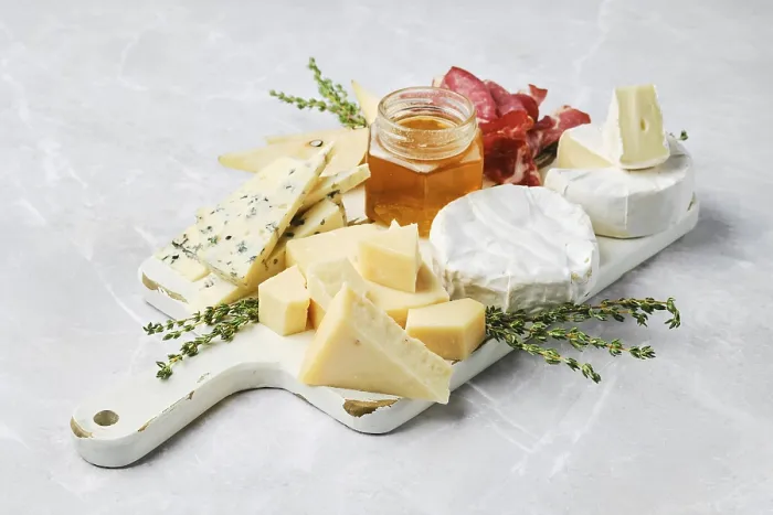 Framed Print : A Beautiful Cheese Board Print