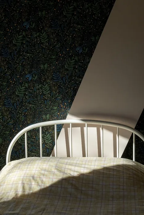 Framed Print : Bed in a Room Print Framed Print : Bed in a Room Print