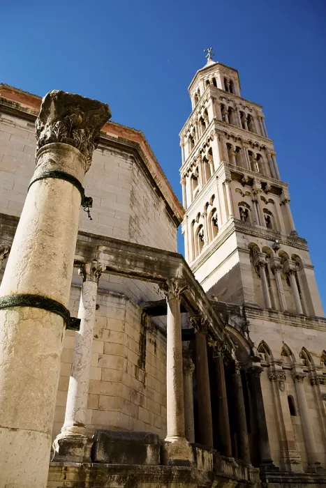 Framed Print : Bell Tower of Split Cathedral Print, Croatia Framed Print : Bell Tower of Split Cathedral Print, Croatia