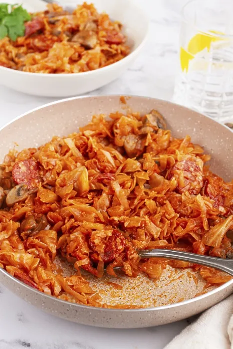 Framed Print : Print of Bigos, Polish Stew on Table Framed Print : Print of Bigos, Polish Stew on Table