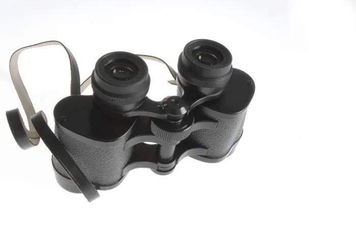 Framed Print : Binoculars Print - Close-Up View Framed Print : Binoculars Print - Close-Up View