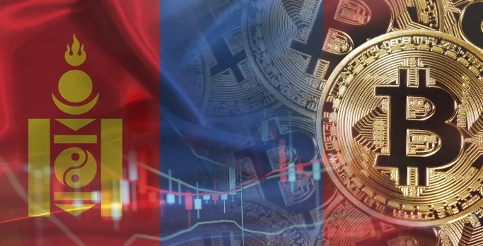 Framed Print : Mongolia Flag Bitcoin Print with Blockchain Technology Framed Print : Mongolia Flag Bitcoin Print with Blockchain Technology