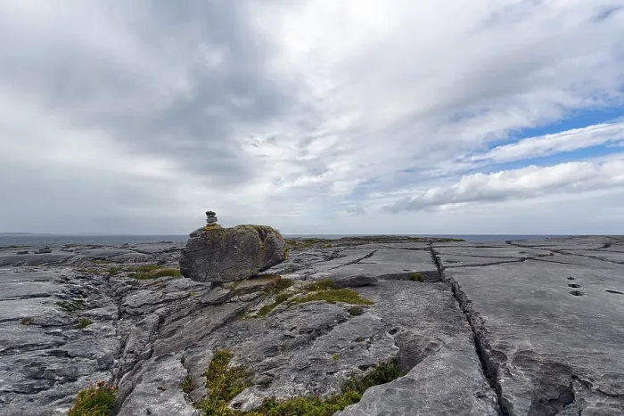 Framed Print : Burren Coast Limestone Slabs Print Framed Print : Burren Coast Limestone Slabs Print
