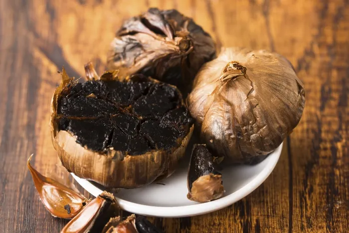 Framed Print : Black Garlic Print Framed Print : Black Garlic Print