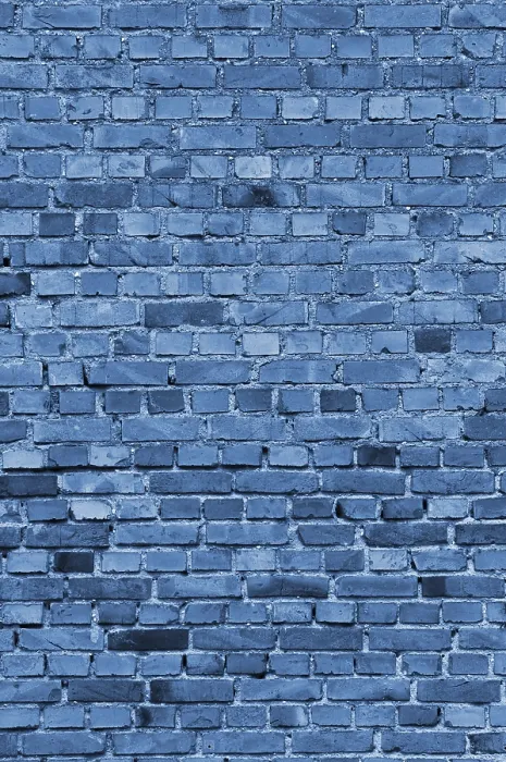 Framed Print : Blue Brick Wall Print - Blue Background Framed Print : Blue Brick Wall Print - Blue Background