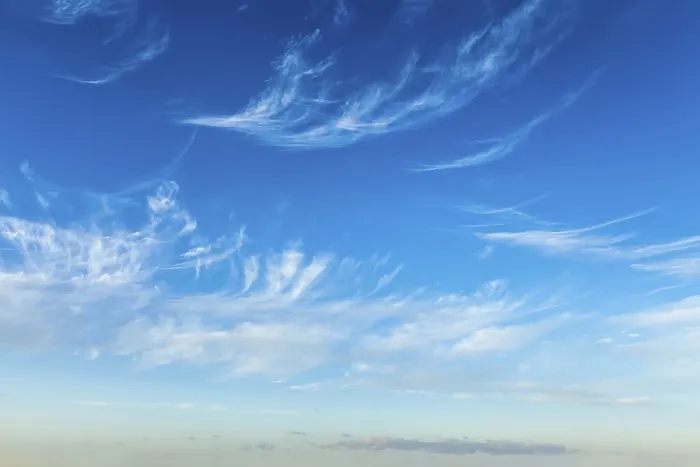 Framed Print : Blue Sky with White Clouds Print Framed Print : Blue Sky with White Clouds Print