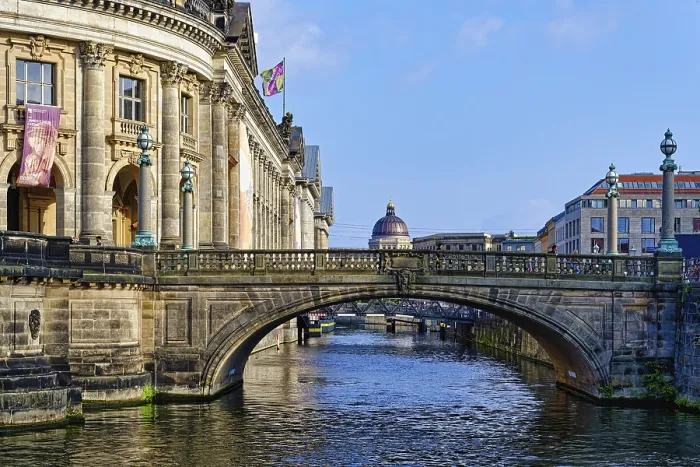 Framed Print : Bode Museum and Monbijou Bridge Print, Berlin Germany Framed Print : Bode Museum and Monbijou Bridge Print, Berlin Germany