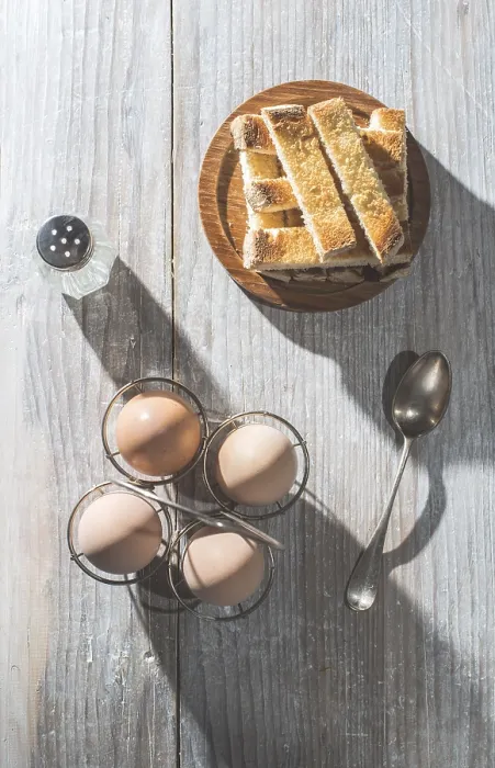 Framed Print : Close-up Boiled Eggs Breakfast Table Print Framed Print : Close-up Boiled Eggs Breakfast Table Print