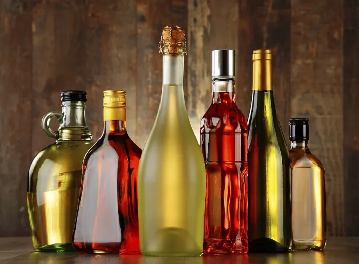 Framed Print : Assorted Alcoholic Beverages Print Framed Print : Assorted Alcoholic Beverages Print