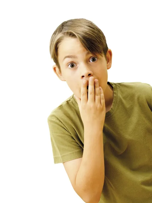 Framed Print : Boy, looking surprised Print by imageBROKER Framed Print : Boy, looking surprised Print by imageBROKER