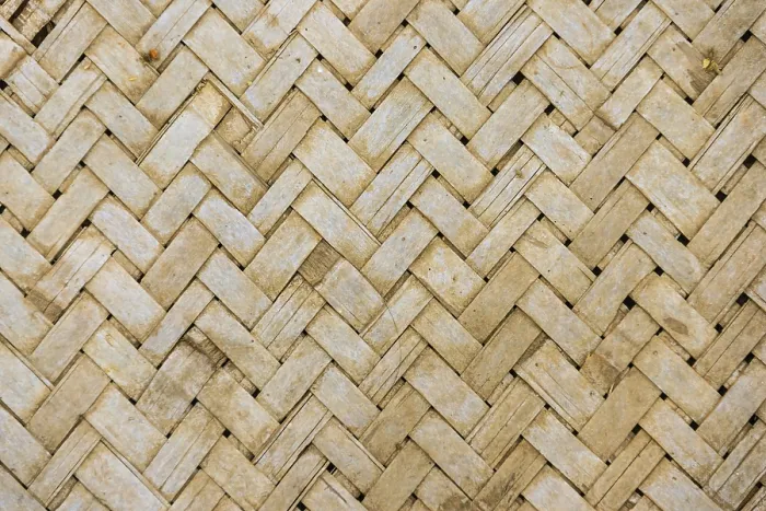 Framed Print : Braided Bamboo Herringbone Pattern Print Framed Print : Braided Bamboo Herringbone Pattern Print
