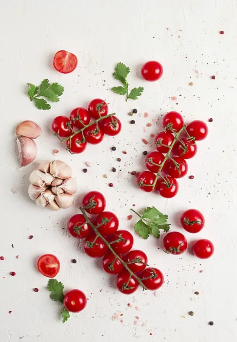 Framed Print : Branch with Mini Cherry Tomatoes Print Framed Print : Branch with Mini Cherry Tomatoes Print