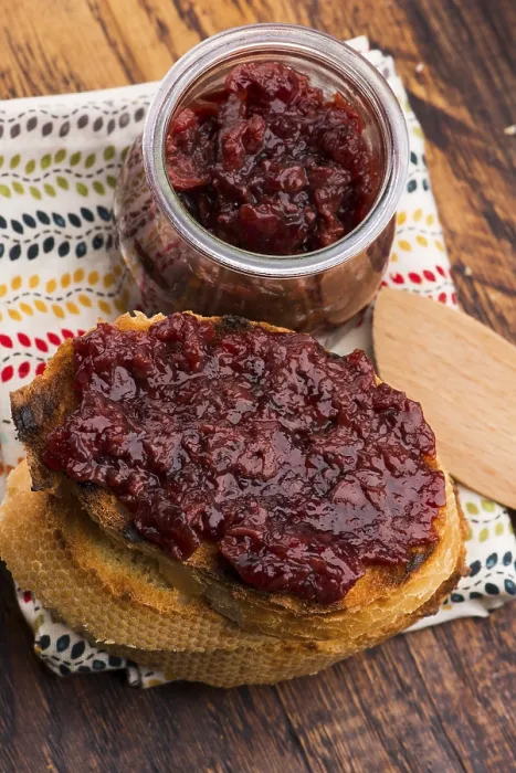 Framed Print : Sweet Cherry Jam Bread Print Framed Print : Sweet Cherry Jam Bread Print