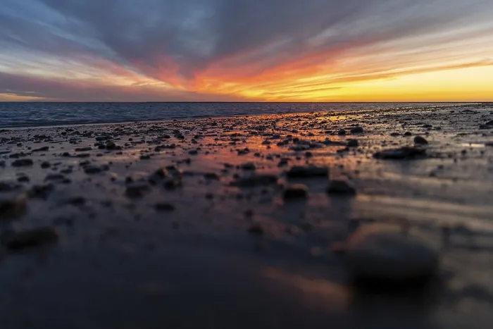 Framed Print : Breathtaking Sunset on Rota Beach Print, Andalusia, Spain Framed Print : Breathtaking Sunset on Rota Beach Print, Andalusia, Spain