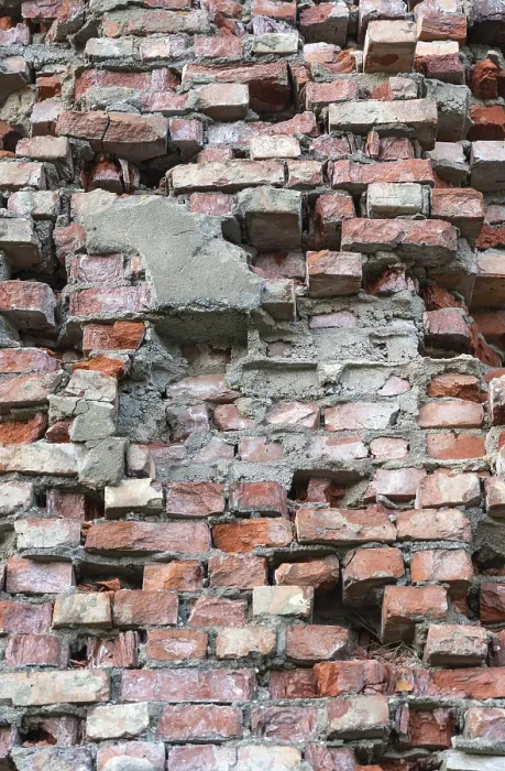 Framed Print : Bright Red Bricks Wall Print Framed Print : Bright Red Bricks Wall Print