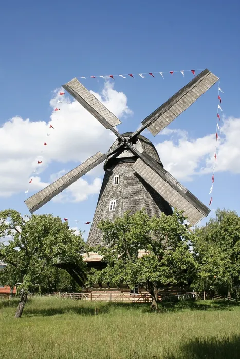 Framed Print : Britzer Mill, Stechhansche Windmill Print, Berlin, Germany Framed Print : Britzer Mill, Stechhansche Windmill Print, Berlin, Germany
