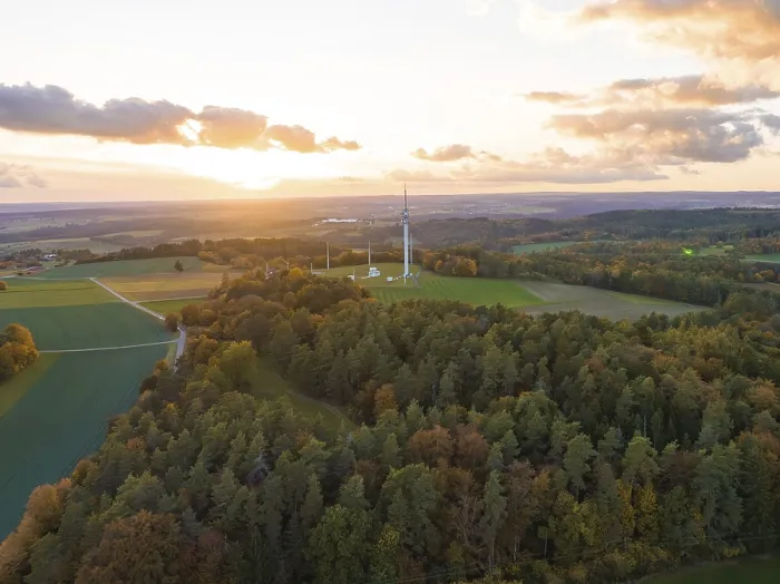 Framed Print : Lerchenberg Broadcasting Tower Print at Sunset, Germany Framed Print : Lerchenberg Broadcasting Tower Print at Sunset, Germany