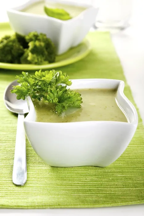 Framed Print : Print of Broccoli Soup