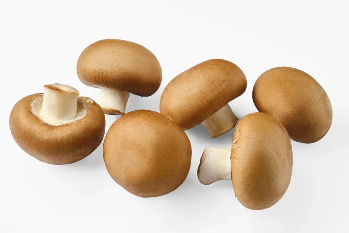 Framed Print : Brown Cap Whole Champignons Print Framed Print : Brown Cap Whole Champignons Print