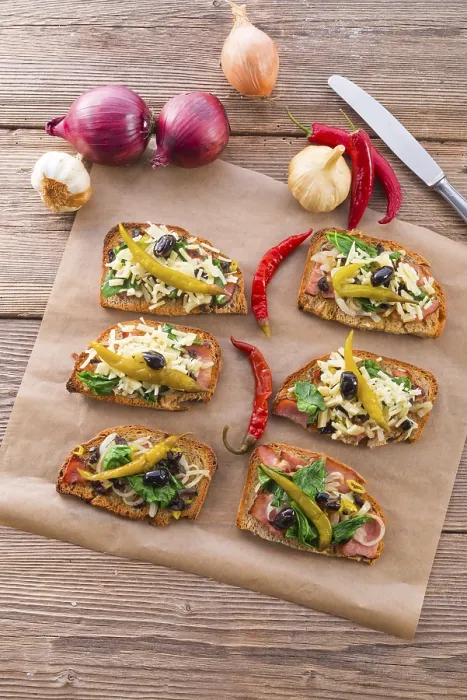 Framed Print : Bruschetta Print, Italian Appetizer Framed Print : Bruschetta Print, Italian Appetizer