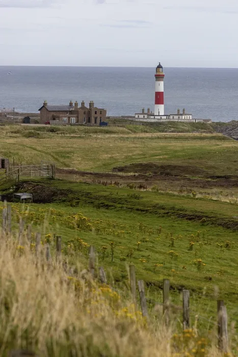 Framed Print : Buchan Ness Lighthouse Print, Peterhead, Scotland Framed Print : Buchan Ness Lighthouse Print, Peterhead, Scotland