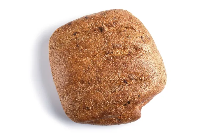 Framed Print : Buckwheat Bread Print on White Background