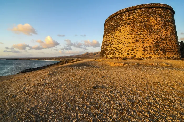 Framed Print : Bunker Print at Sunset, Canary Islands Framed Print : Bunker Print at Sunset, Canary Islands