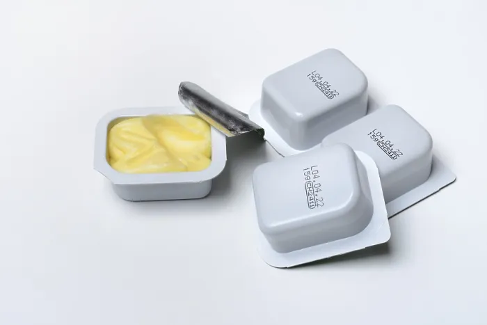 Framed Print : Print of Butter in Breakfast Portion Framed Print : Print of Butter in Breakfast Portion