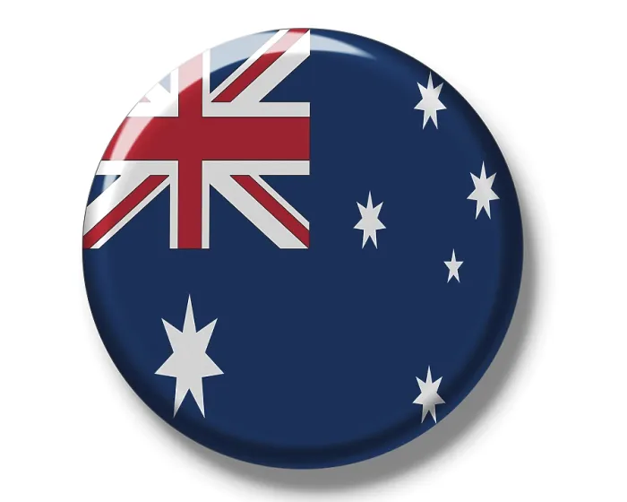 Framed Print : Australia Flag Print