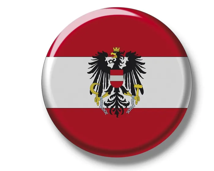 Framed Print : Austria Flag Print Framed Print : Austria Flag Print