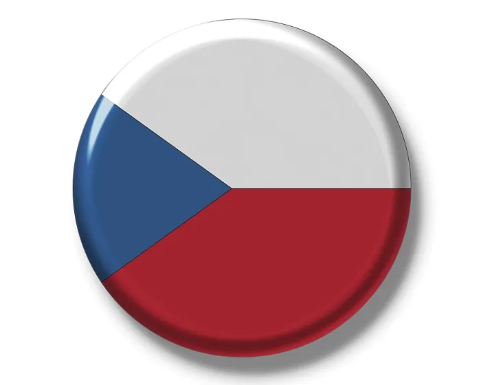Framed Print : Czech Republic Flag Print Framed Print : Czech Republic Flag Print