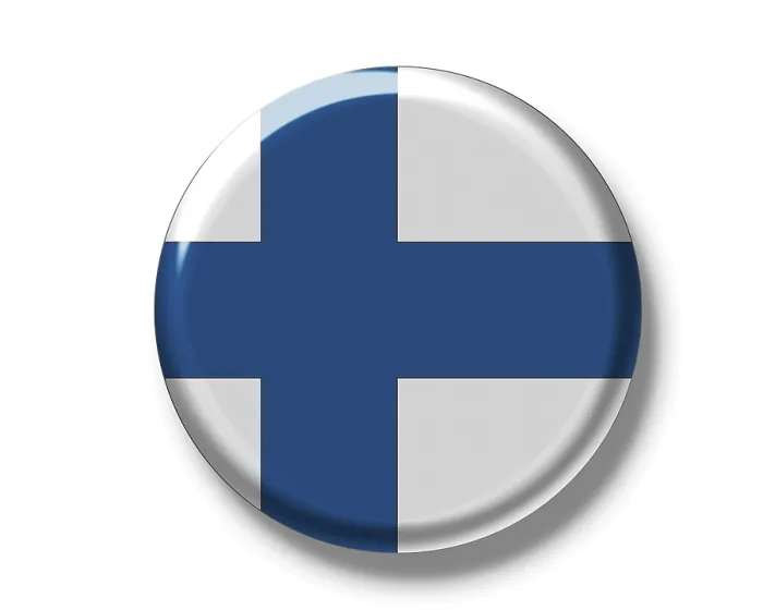Framed Print : Finland Flag Print Framed Print : Finland Flag Print